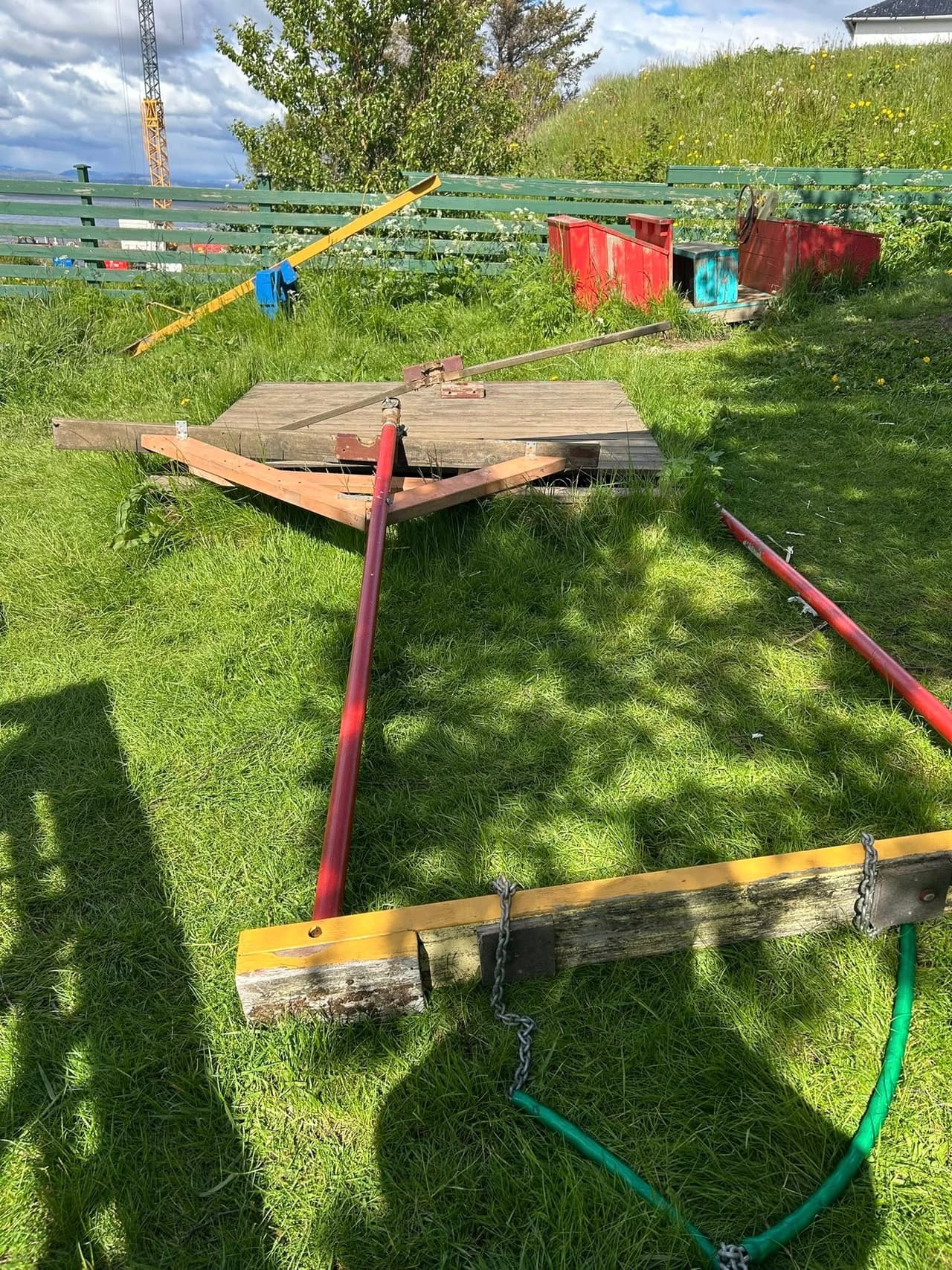 Skemmdarverk á leikvöllum í Borgarbyggð