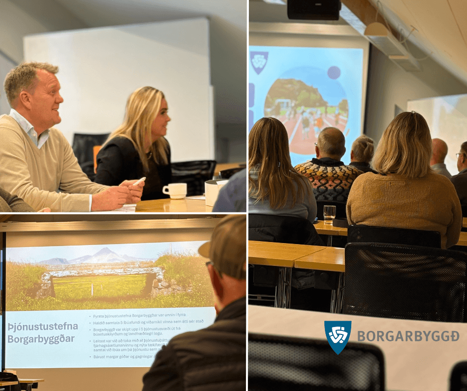 Vel heppnaðir íbúafundir um mótun nýrrar þjónustustefnu Borgarbyggðar