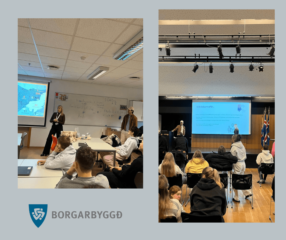 Ungmenni í Borgarbyggð móta útlit og nafn á nýjum stafrænum starfsmanni sveitarfélagsins